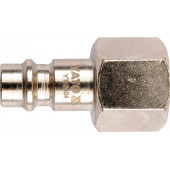 Штуцер YT-2404 под соединение быстросъемное с внутренней резьбой 3/8" YATO