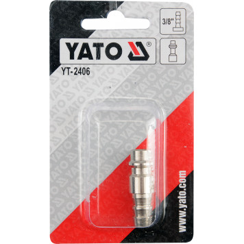 Штуцер YT-2406 под шланг 10 мм YATO-1