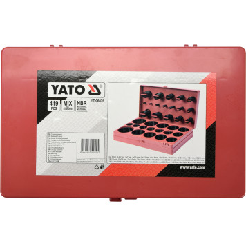 Набор YT-06876 уплотнительных колец, 419 предметов YATO-3