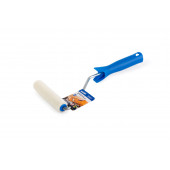 Мини-валик с ручкой ПРОФИ для работ с лаками 60 мм, велюр шерсть АКОР