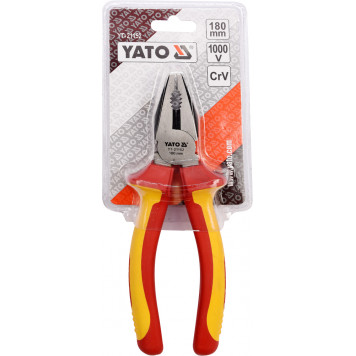 Плоскогубцы YT-21152 диэлектрические 180 мм YATO-2