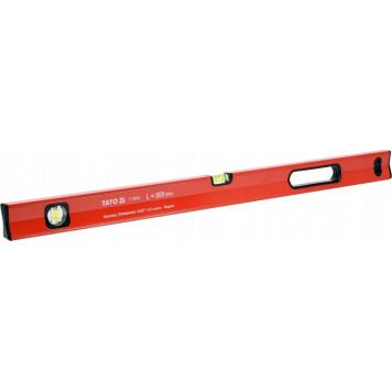 Уровень YT-30062 магнитный 80 см, 2 глазка YATO