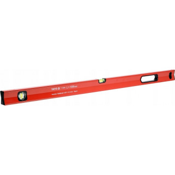 Уровень YT-30063 магнитный 100 см, 2 глазка YATO