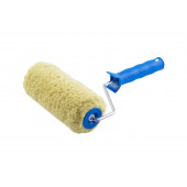 Валик в сборе ЕВРО жёлтый ворс 240 мм, D = 6 мм АКОР