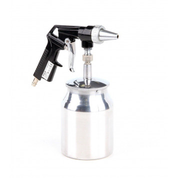 Пневмопистолет YT-2376 пескоструйный 1 л, 160 л/мин, 0,8 MPa YATO-2