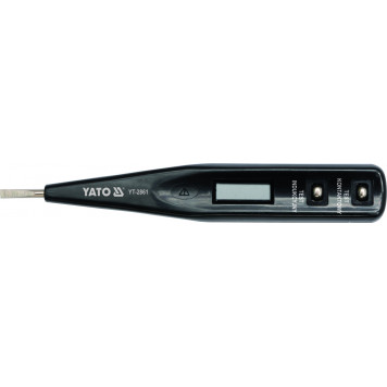 Тестер YT-2861 напряжения цифровой 12-250V LCD YATO-2