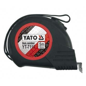 Рулетка YT-7111 5 м х 19 мм автостоп YATO