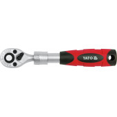 Трещотка YT-0297 телескопическая для головок 150-200 мм 1/4 YATO