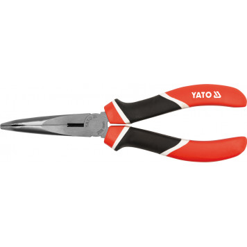 Тонкогубцы YT-1946 удлинённые изогнутые усиленные 200 мм YATO