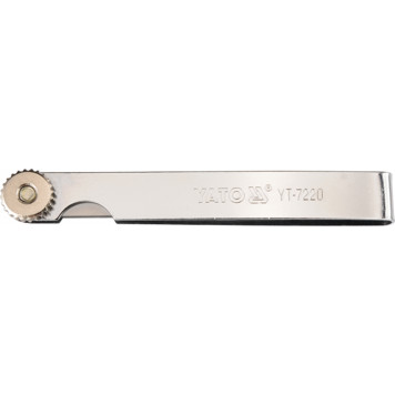 Щупы YT-7220 измерительные 100х10мм, 17шт., h= 0,02-1мм YATO-1