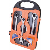 Набор 52-250 ключей с трещоткой в кейсе, 5 шт. МИОЛ