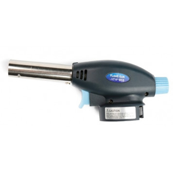 Горелка D7018 чёрная газовая пьезо (цанг) MAX