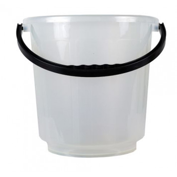 Ведро полипропилен, 10 л, прозрачное, арт. 400-103