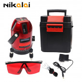 Уровень лазерный E0032 красный, 3 луча MAX