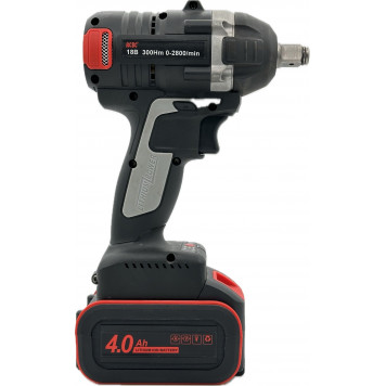 Гайковерт аккумуляторный T0045 бесщеточный 18B 2х4.0 Ач, 1/2″, 300 Нм AC DC-3