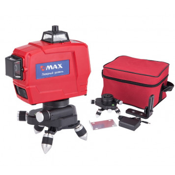 Уровень лазерный E0036 зеленый аккум-ный 12 лучевой AC DC