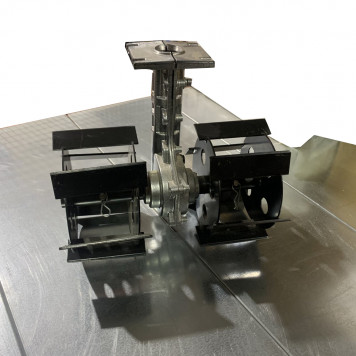 Насадка - культиватор для бензотриммера 26 мм (9T) пропольник прямые ножи 10 мм E0064-3