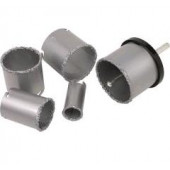 Набор коронок 23-520 с вольфрамовым напыление (67, 83, 103 мм), 5 шт. Миол