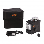 Уровень лазерный E0046 зеленый, 12 лучей AC DC