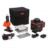 Уровень лазерный E0048 зеленый, 16 лучей AC DC