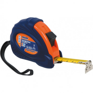 Рулетка 10-830 с нейлоновым покрытием 3 м х 16 мм Миол