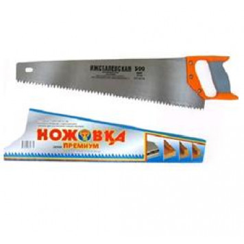 Ножовка дл.400 мм, зуб 5 мм Премиум ИЖ