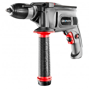Дрель 58G717 ударная 750 Вт, патрон 13 мм Graphite