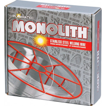 Проволока по нержавеющей стали ER308LSi 0,8мм 1кг ТМ MONOLITH Проволока по нержавеющей стали ER308LSi 0,8мм 1кг ТМ MONOLITH