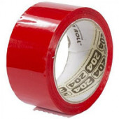 Скотч 0120-436X упаковочный 48 мм х 66 м, 43 мкм (красный) Нова Ролл 204