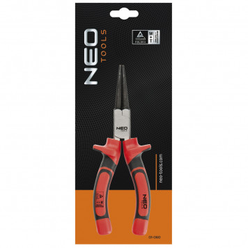 Круглогубцы 01-074 160 мм, CrV, полированные NEO-2