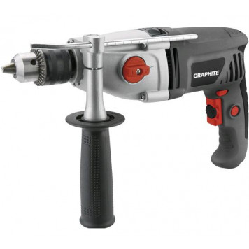 Дрель 58G718 ударная 810 Вт, патрон 13 мм Graphite