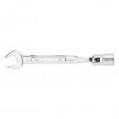 Ключ 35D247 комбинированный шарнирный 19 мм TopTools Акция