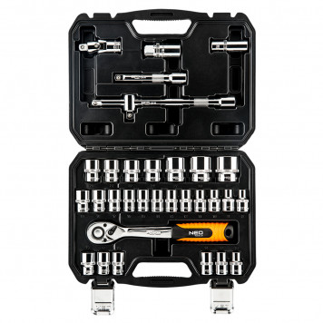 Набор 08-662 головок сменных 1/2", CrV, 32 шт. NEO-1