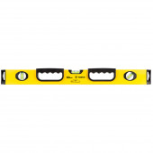 Уровень 29C632 алюминиевый, 60 см, 3 ампулы, с отверстиями для захвата TOPEX