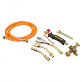 Паяльник 44E116 Набор для газовой пайки 3,8 кВт, 3 насадки