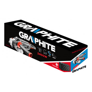 Угловая шлифмашинка 59G206 2400 Вт, 230 мм Graphite-1