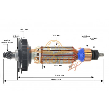 Ротор N398000 для SA D28135-1