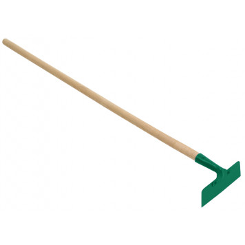 Мотыжка 35770 садовая прямоугольная с деревянной ручкой FLO-1