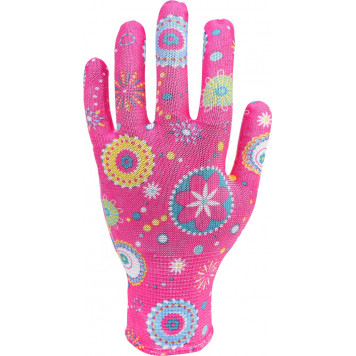 Перчатки 74117 садовые размер 8 FLO-1