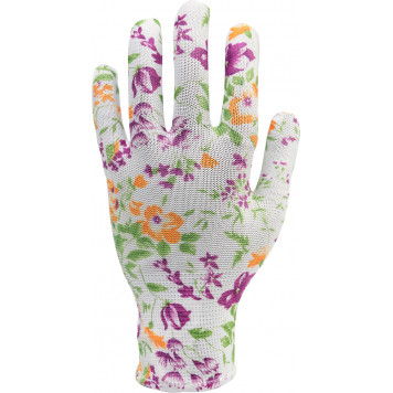 Перчатки 74123 садовые размер 8 FLO-1