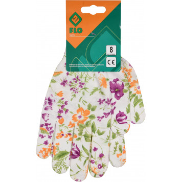 Перчатки 74123 садовые размер 8 FLO-3