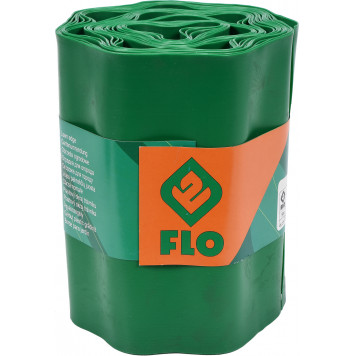Лента 88701 бордюрная для газона 9 м х 15 см, зеленая FLO-1