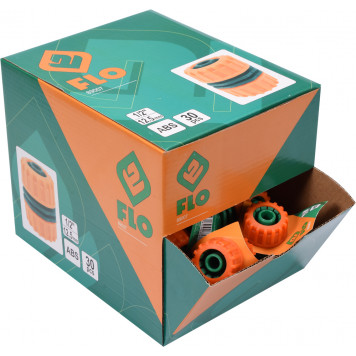 Муфта 89007 (шланг-шланг) 1/2 BOX FLO-1