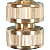 Муфта 89075 латунная (шланг-шланг) 3/4 FLO