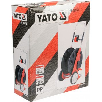 Катушка YT-99853 для шланга на колесах YATO-1