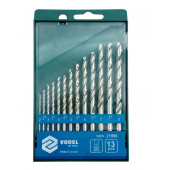 Набор сверл 21998 HSS 2,0 - 8,0 мм, 13 шт.