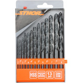 Набор свёрл 22180 по металлу HSS 2,0 - 8,0 мм, 13 шт.