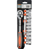 Набор 58633 головок с трещоткой 1/2, 12 предметов