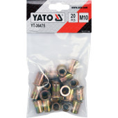 Заклепка YT-36475 резьбовая сталь М10, 20 шт. YATO