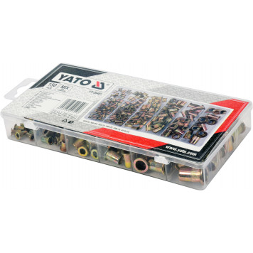 Заклепки YT-36481 резьбовые сталь М3-М10, 150 шт. YATO-2